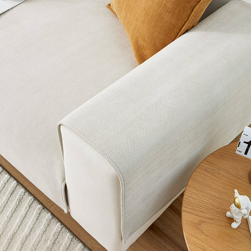Herringbone Chenille Fabric Furniture Protector Couch Cover gsft-9006