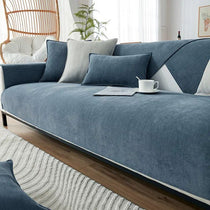 Herringbone Chenille Fabric Furniture Protector Couch Cover gsft-9006