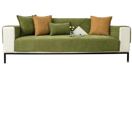 Herringbone Chenille Couch Cover – Pet-Proof Furniture Protector – gsft-9006 detail showing a modular sofa arrangement