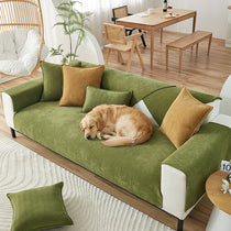 Herringbone Chenille Fabric Furniture Protector Couch Cover gsft-9006