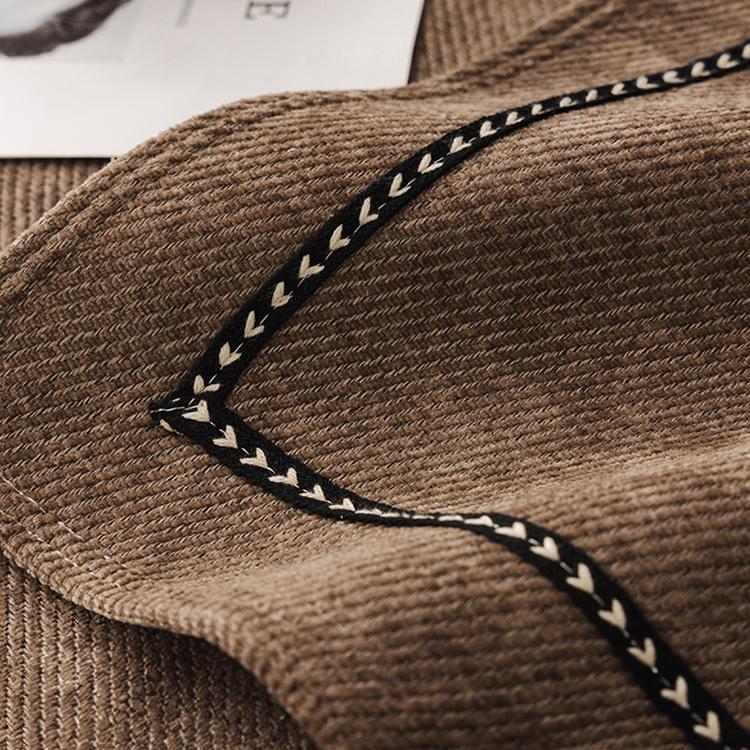 Contrast-Trim Chenille Couch Cover detail showing the cover fitted on a modern sofa