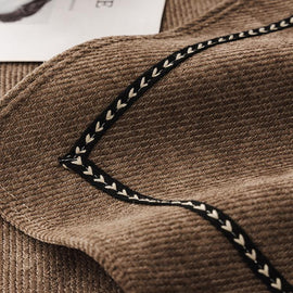 Contrast-Trim Chenille Couch Cover detail showing the cover fitted on a modern sofa