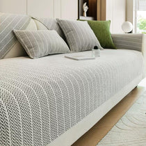 Light gray option for the Herringbone Chenille Couch Cover