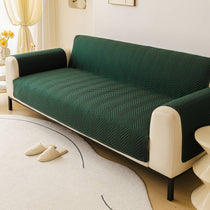 Green Style 3 option for the Water-Resistant Geometric Quilted Couch Cover