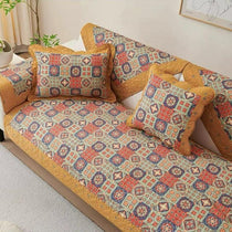 COLOR7 option for the Quilted Patchwork Cotton Modular Couch Cover