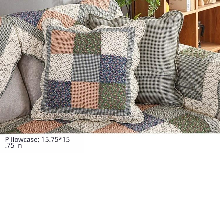 Patchwork pillow cover dimensions