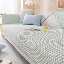 Green option for the Cooling Honeycomb Ice Silk Couch Cover