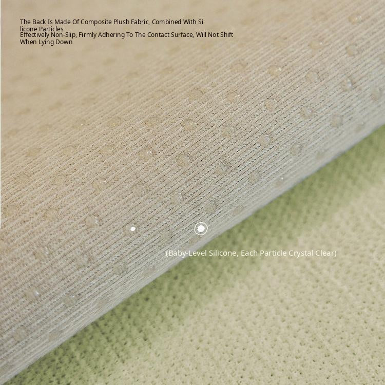 Silicone anti-slip dots on the backing
