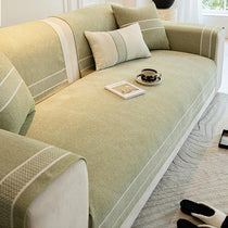Green modular cover across seat and backrest