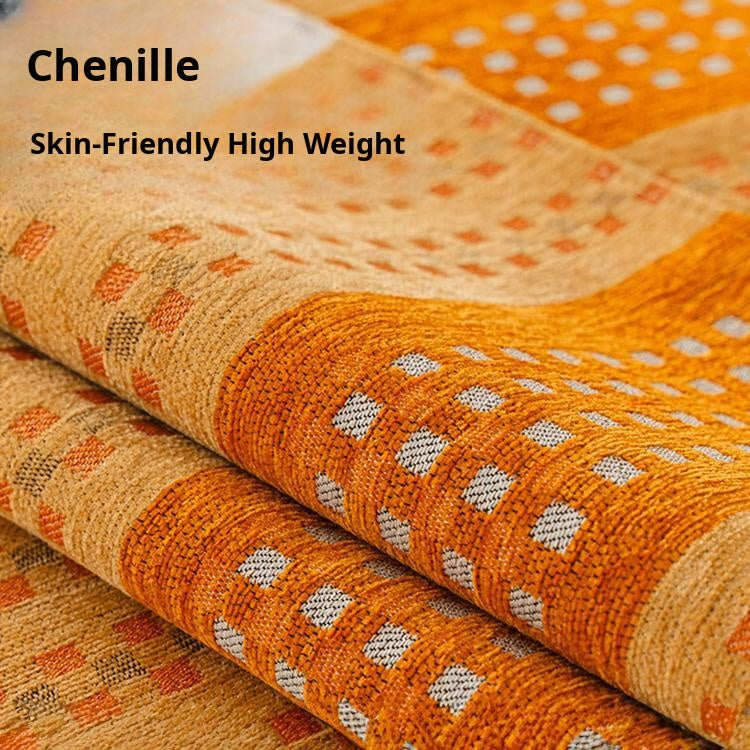 Striped Chenille Modular Sofa Cover for Pets - product detail 04