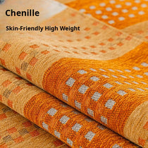 Striped Chenille Modular Sofa Cover for Pets - product detail 04