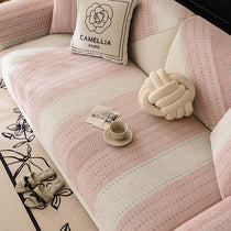 Striped Chenille Modular Sofa Cover for Pets - product detail 07