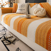 Striped Chenille Modular Sofa Cover for Pets - product detail 14