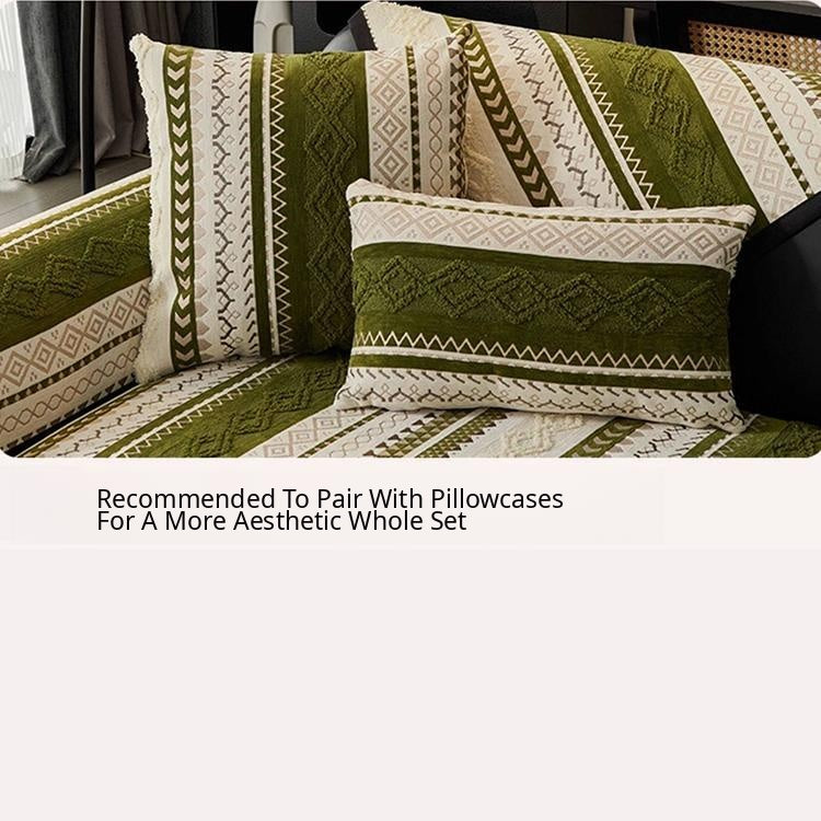Boho Geometric Chenille Modular Sofa Cover for Pets - product detail 19