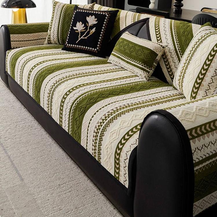 Boho Geometric Chenille Modular Sofa Cover for Pets - product detail 20-1