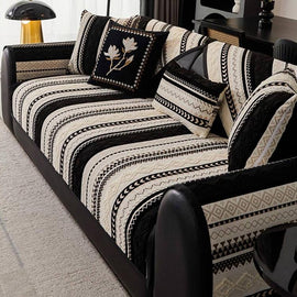 Boho Geometric Chenille Modular Sofa Cover for Pets - product detail 21-1