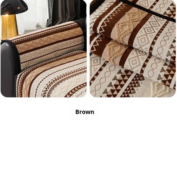 Boho Geometric Chenille Modular Sofa Cover for Pets - product detail 22-1