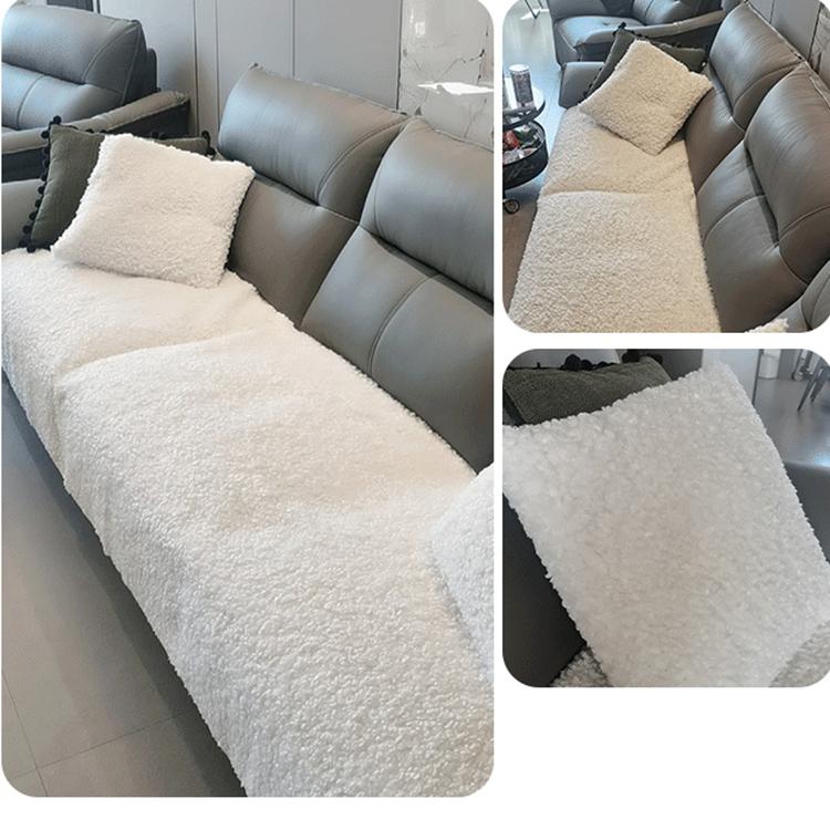 Soft Plush Textured Modular Sofa Protector – gsft-9042 Secondary image