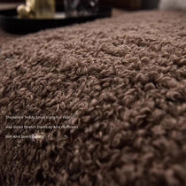 Plush Textured Modular Sofa Cover for Pets - product detail 07