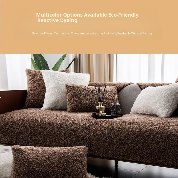 Plush Textured Modular Sofa Cover for Pets - product detail 10