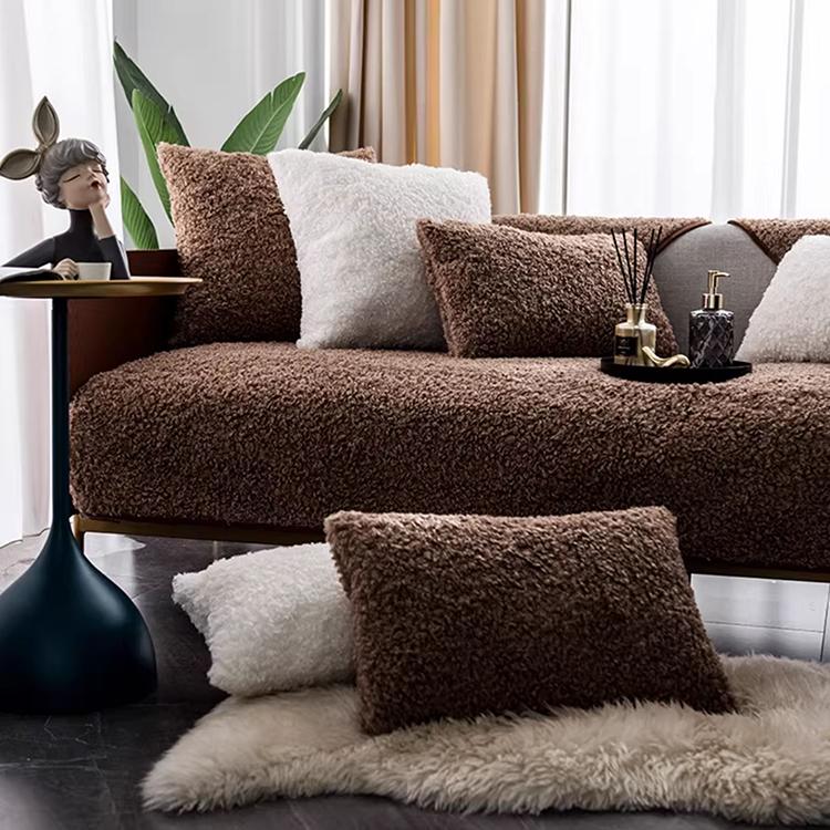 Plush Textured Modular Sofa Cover for Pets - product detail 15