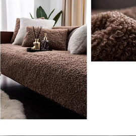 Plush Textured Modular Sofa Cover for Pets - product detail 16