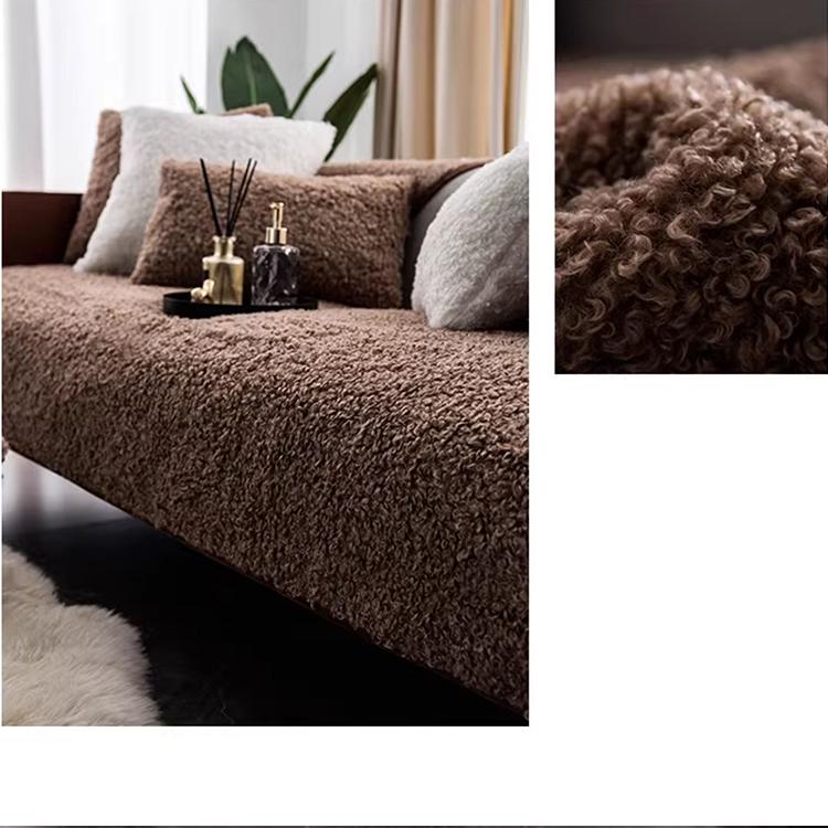 Plush Textured Modular Sofa Cover for Pets - product detail 16