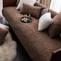 Plush Textured Modular Sofa Cover for Pets - product detail 17-1
