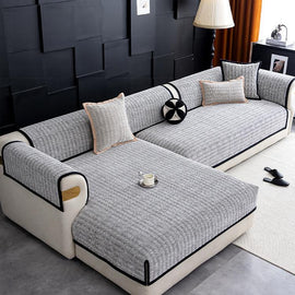 Modern Chenille Modular Sofa Cover for Pets - product detail 08