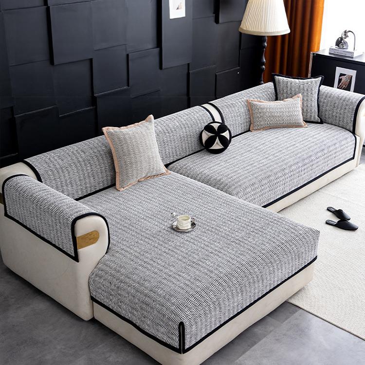 Modern Chenille Modular Sofa Cover for Pets - product detail 08