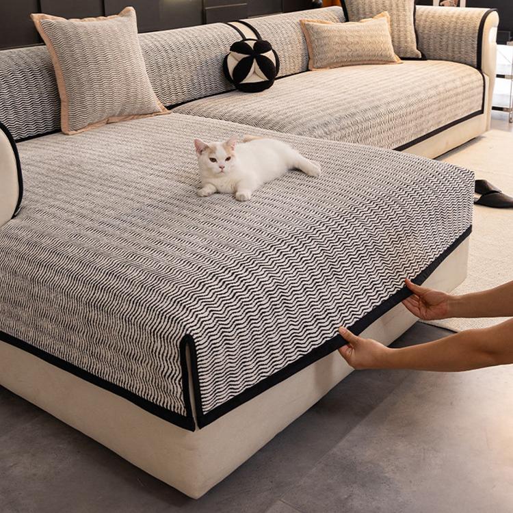Modern Chenille Modular Sofa Cover for Pets - product view 1