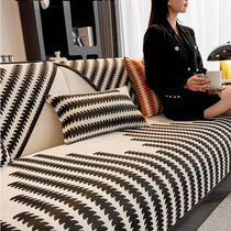 Houndstooth Chenille Modular Sofa Cover for Pets - product detail 02