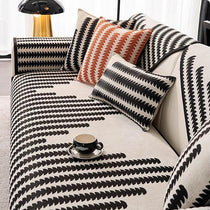 Houndstooth Chenille Modular Sofa Cover for Pets - product detail 13-1