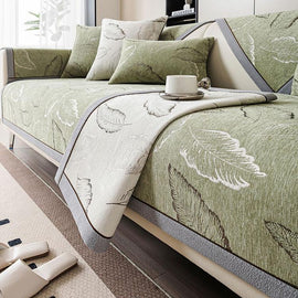 Embossed Botanical Modular Sofa Cover for Pets - product detail 06