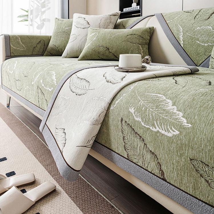 Embossed Botanical Modular Sofa Cover for Pets - product detail 06