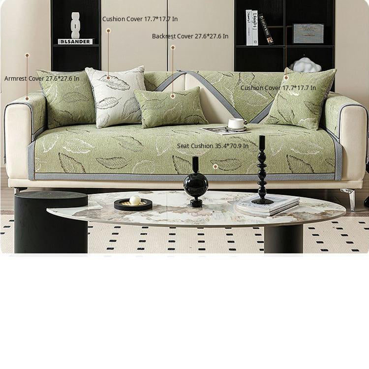 Embossed Botanical Modular Sofa Cover for Pets - product detail 30