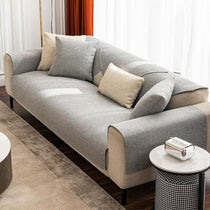 Minimalist Textured Modular Sofa Cover for Pets - product detail 02