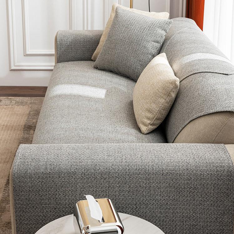 Minimalist Textured Modular Sofa Cover for Pets - product detail 04