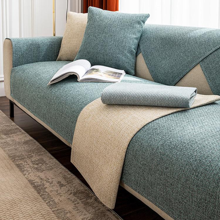 Minimalist Textured Modular Sofa Cover for Pets - product detail 21