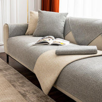 Minimalist Textured Modular Sofa Cover for Pets - product view 4