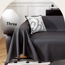 Water-Resistant Faux Leather One-Piece Couch Cover – gsft-9134 detail 2