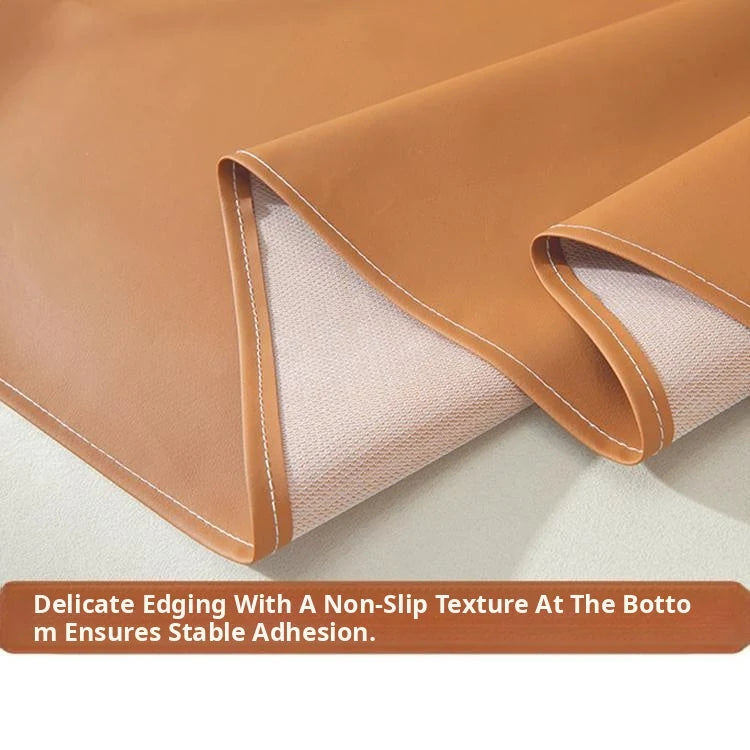 Water-Resistant Faux Leather One-Piece Couch Cover – gsft-9134 detail 22