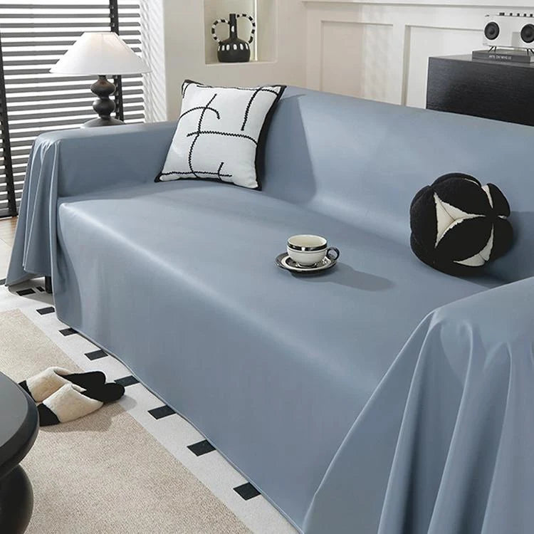 Water-Resistant Faux Leather One-Piece Couch Cover – gsft-9134 detail 27
