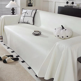 Water-Resistant Faux Leather One-Piece Couch Cover – gsft-9134 detail 28