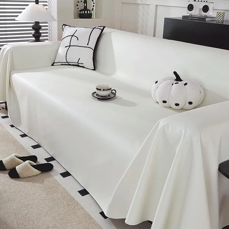 Water-Resistant Faux Leather One-Piece Couch Cover – gsft-9134 detail 28