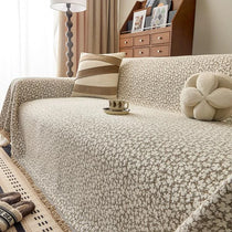 Playful Star Chenille One-Piece Couch Cover – gsft-9136 - gsft-9136-a2-LBN