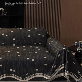 Playful Star Chenille One-Piece Couch Cover – gsft-9136 detail 9