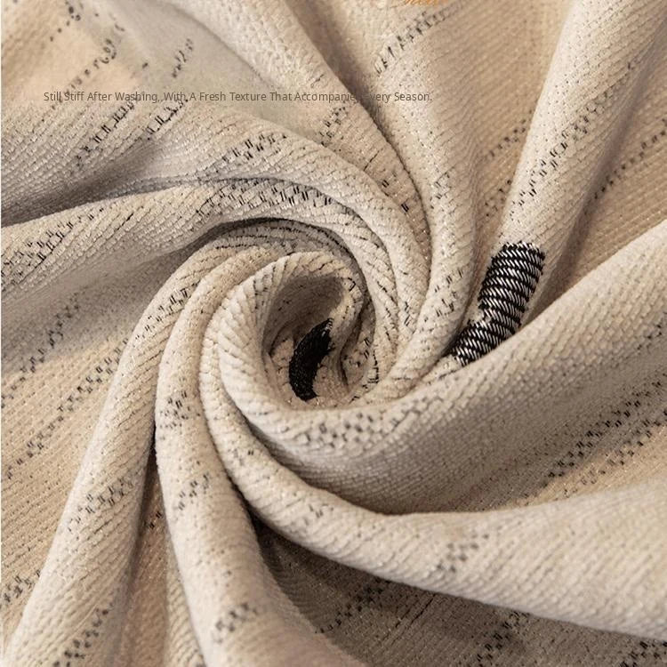 Playful Star Chenille One-Piece Couch Cover – gsft-9136 detail 10