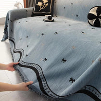 Playful Star Chenille One-Piece Couch Cover – gsft-9136 detail 17