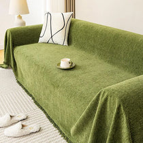 Cloud-Soft Plush One-Piece Couch Cover – gsft-9137 - gsft-9137-a3-GN